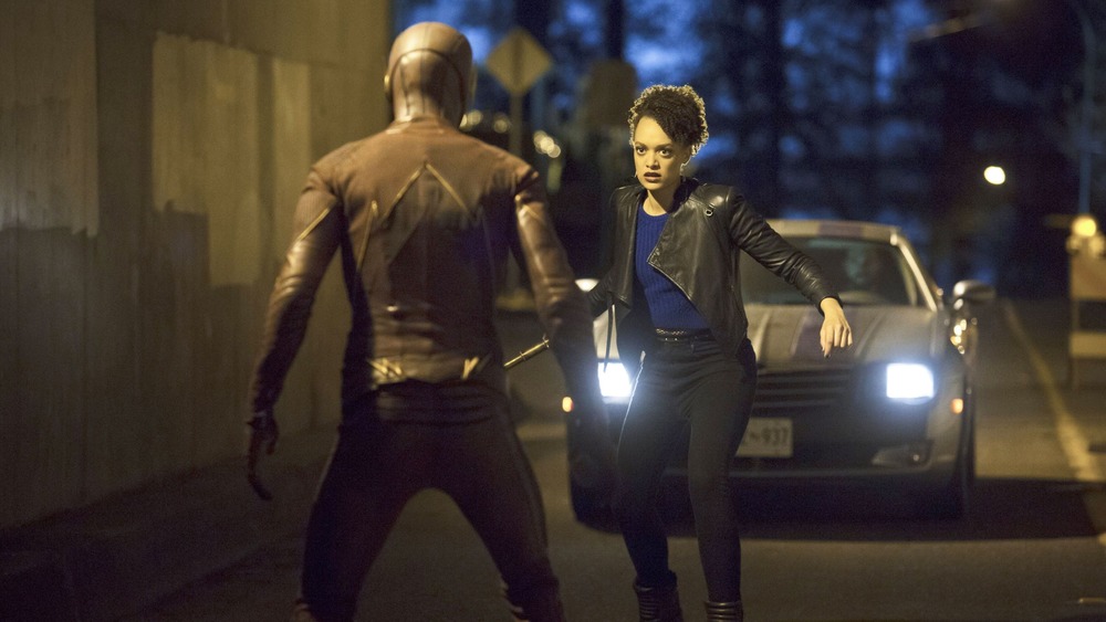 The Flash faces Peek-a-Boo