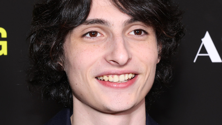 Finn Wolfhard smiling