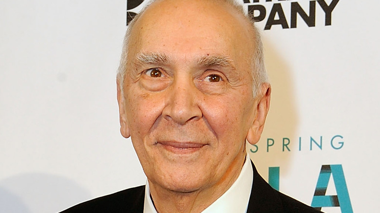 Frank Langella smirking