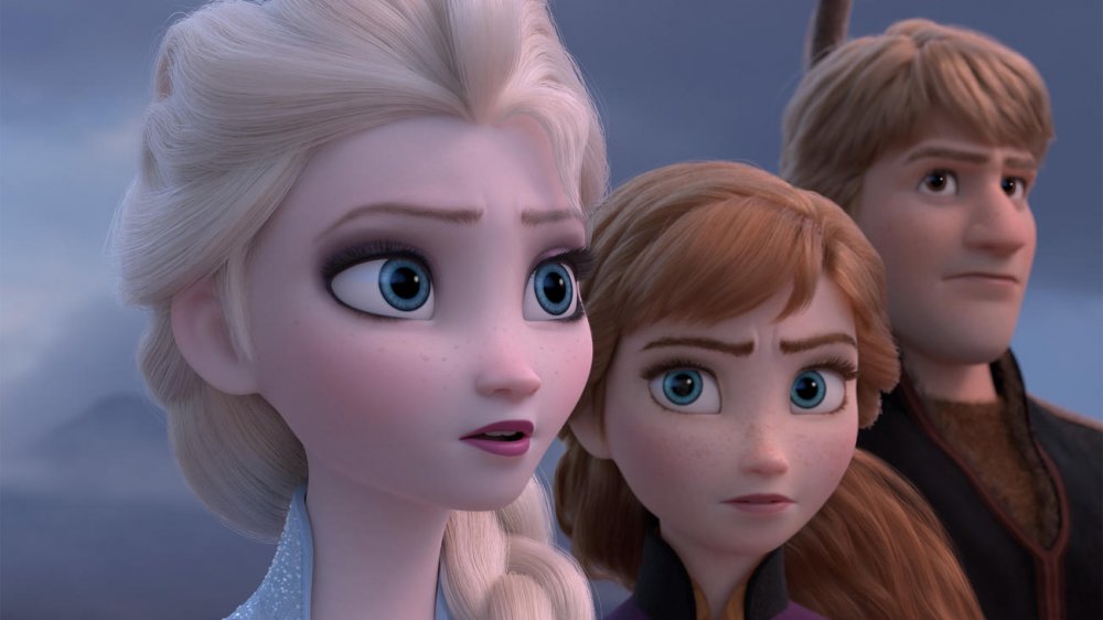 Elsa, Anna, and Kristoff