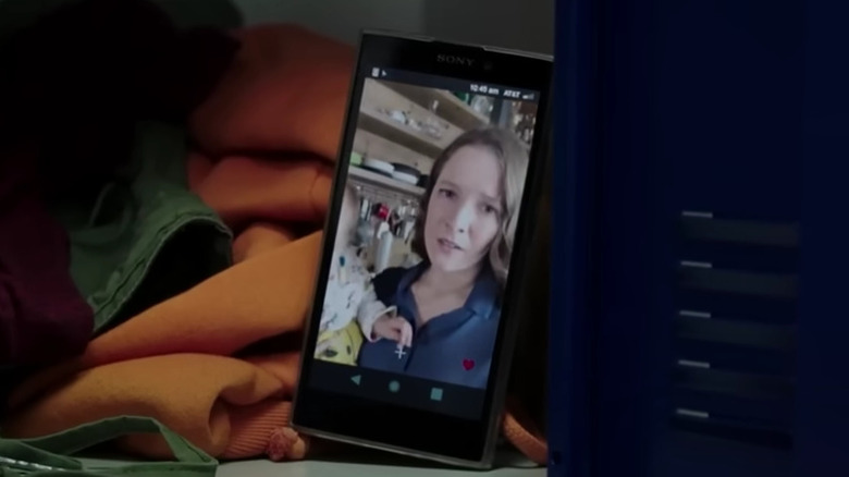 Beth on a video call in Crawl