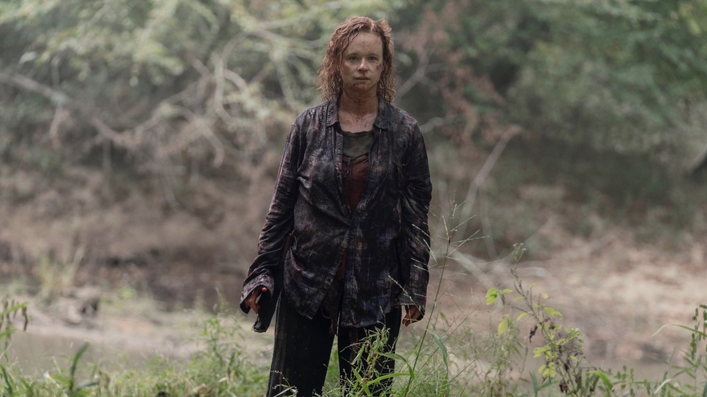 Thora Birch as Gamma on The Walking Dead