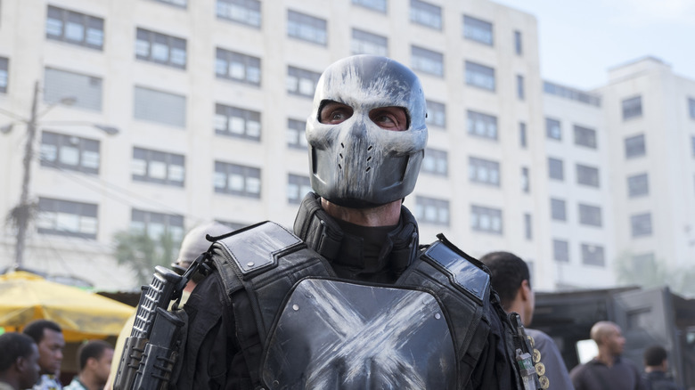 Frank Grillo in Crossbones mask and armor 