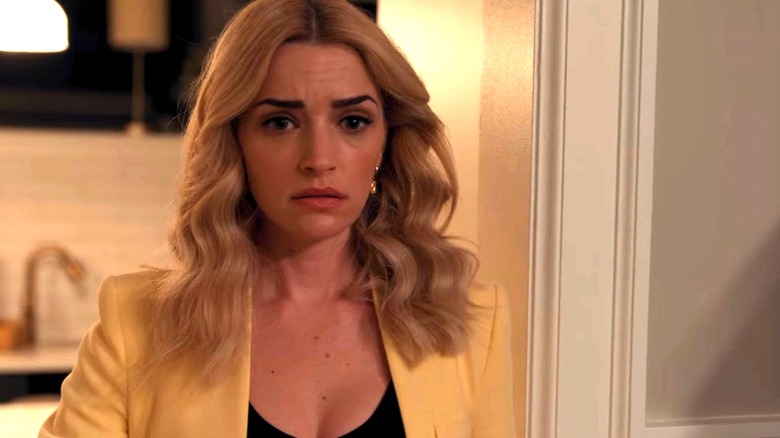 Georgia standing in a doorway in "Ginny and Georgia" (2021-present)