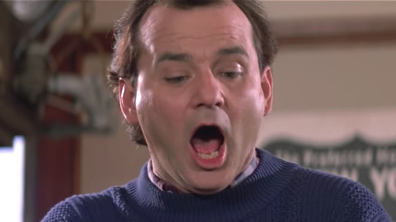 Peter Venkman screaming in pain