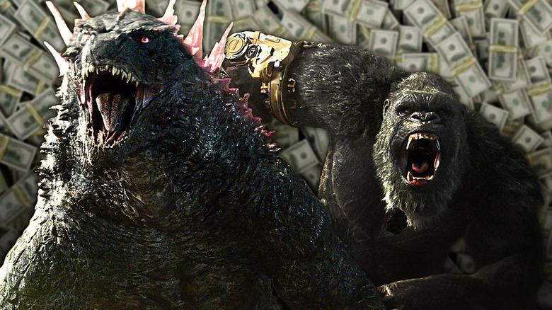 Godzilla and King Kong cash