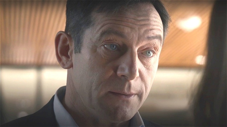 Jason Isaacs Rob Griffith staring