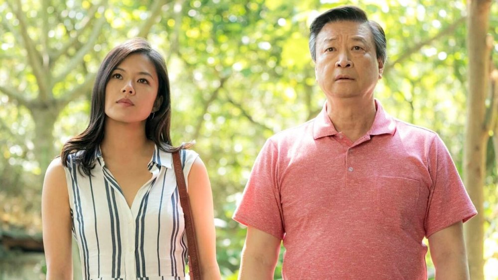 Christine Ko as Angela and James Saito as Hank in Tigertail