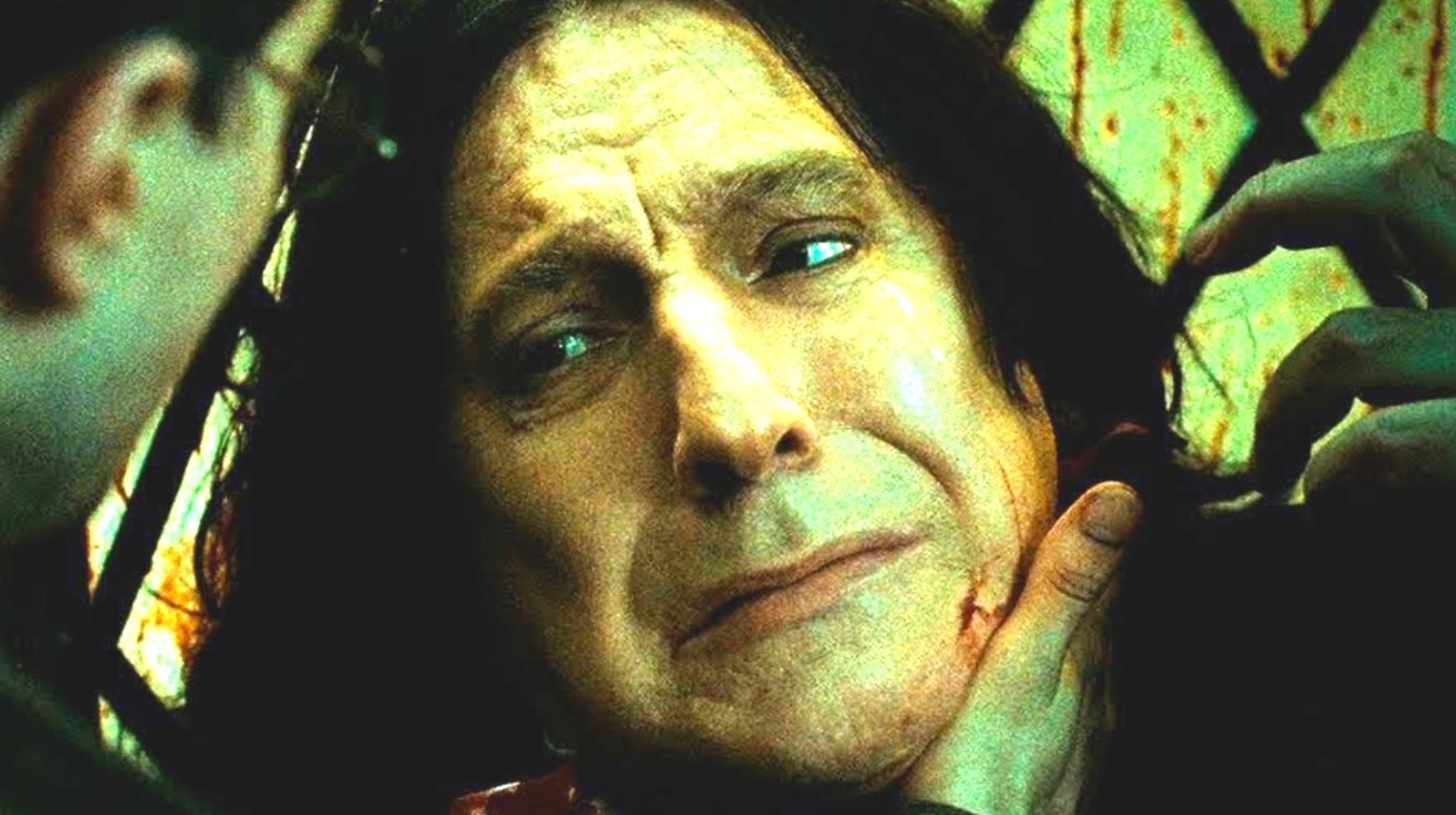Snape's death SNAPE GOOD OR BAD - All of the above shows that Snape is no longer the person he used to be. However, the clear evidence for Snape's change lies in his decision at the moment of death. He knew that if he showed Harry his memories, he would choose to sacrifice himself to destroy Voldemort, but he did so anyway.