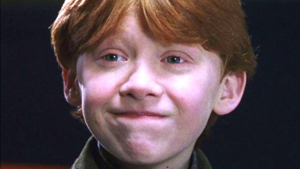 Ron Weasley smiling