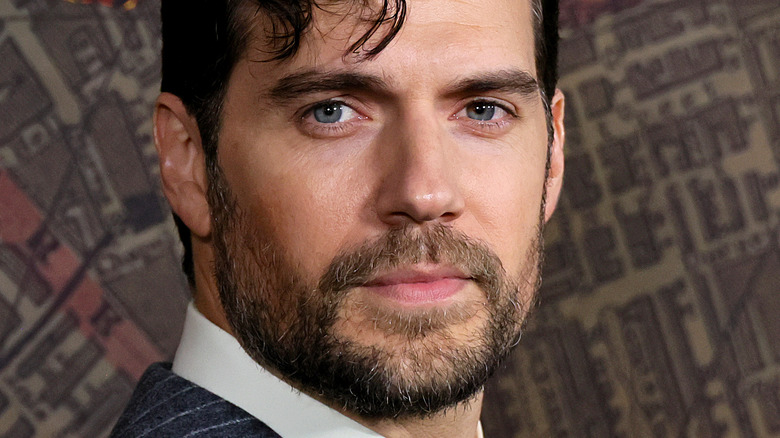 Henry Cavill smoulders