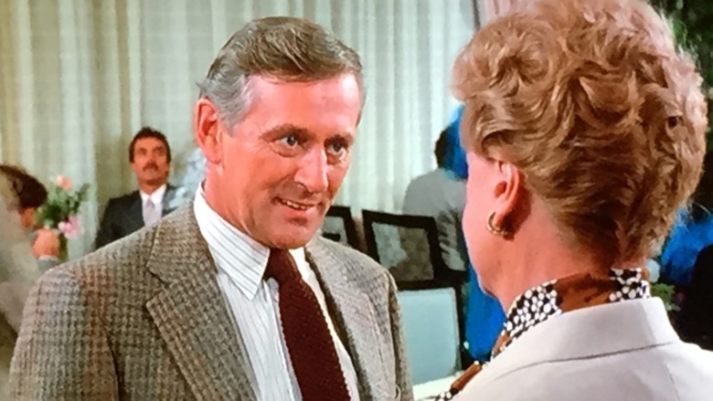 Young Len Cariou talking to Angela Lansbury