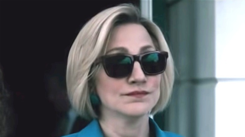 Edie Falco as Hillary Clinton