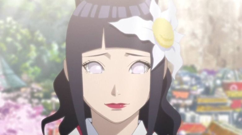 Hinata at her wedding