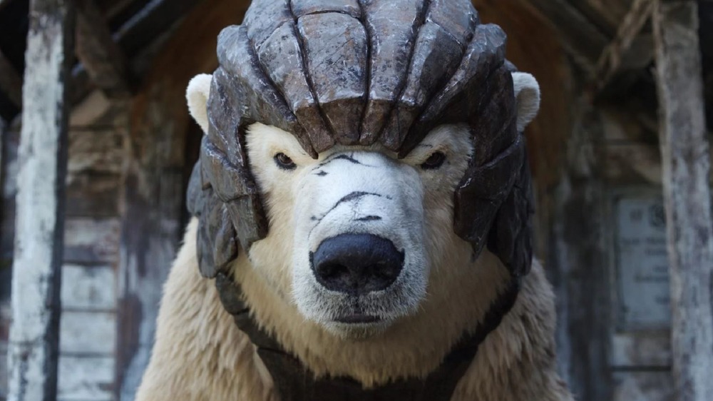 Joe Tandberg as Iorek Byrnison on His Dark Materials