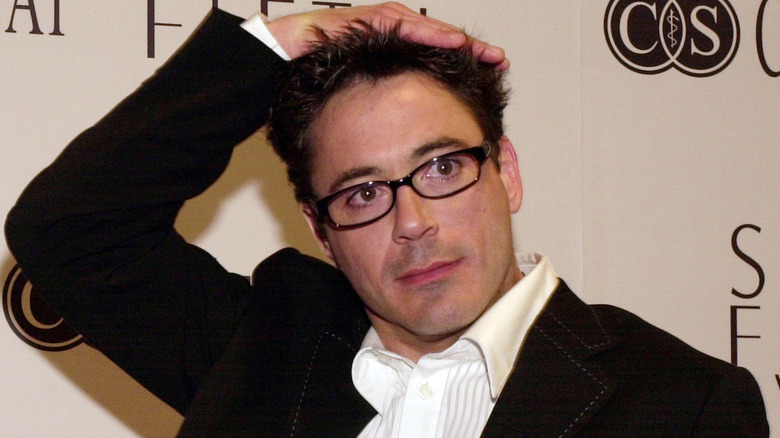 Robert Downey Jr. dark suit