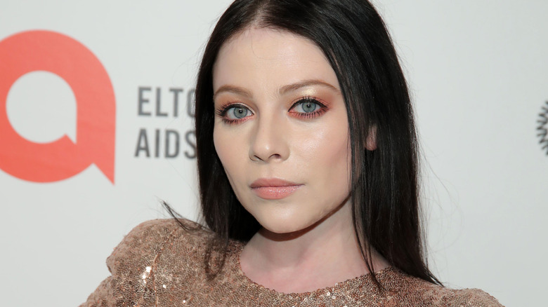 Michelle Trachtenberg on red carpet