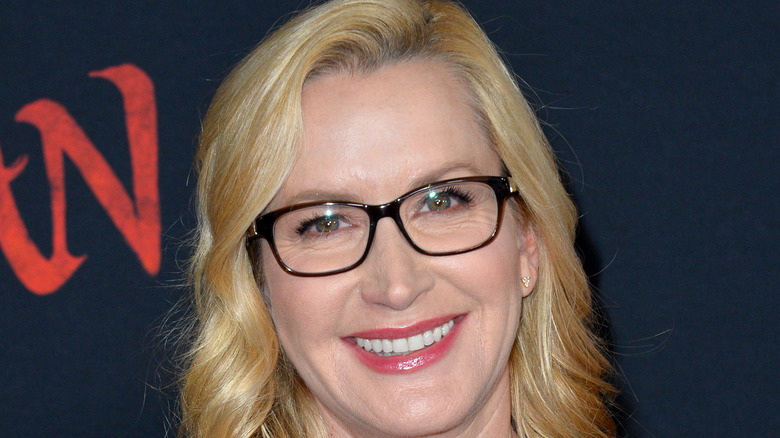 Angela Kinsey smiling