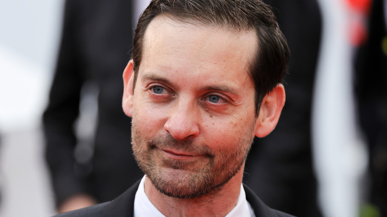 Tobey Maguire at event