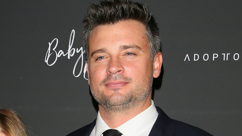 Tom Welling at Baby World Adoption Day event