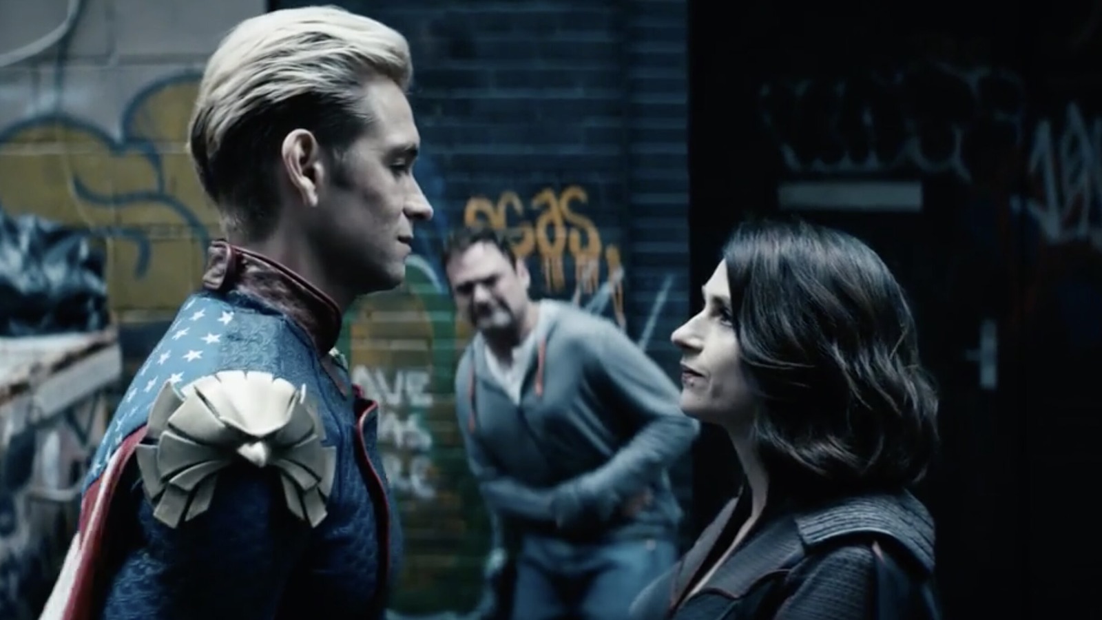Why Homelander And Stormfront's Love Scene On The Boys Shocked Aya Cash