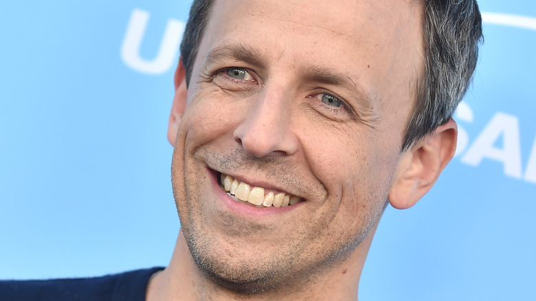 Seth Meyers smiling