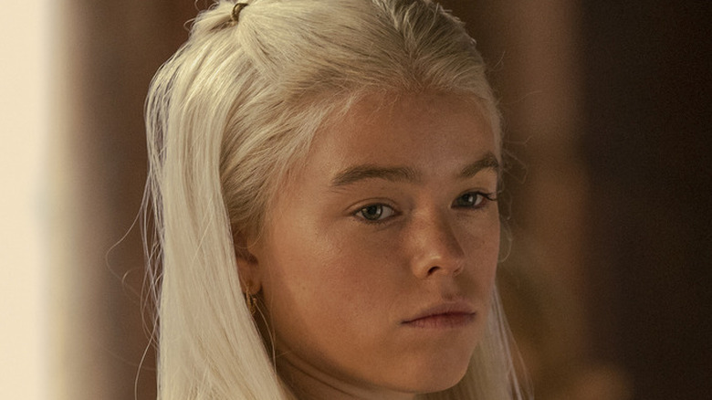 Young Rhaenyra staring