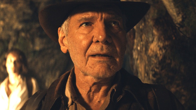 Indiana Jones looking surprised