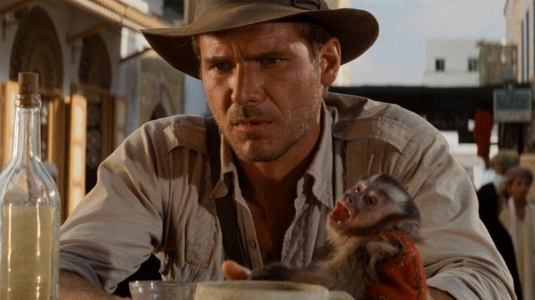 Indiana Jones and monkey minion