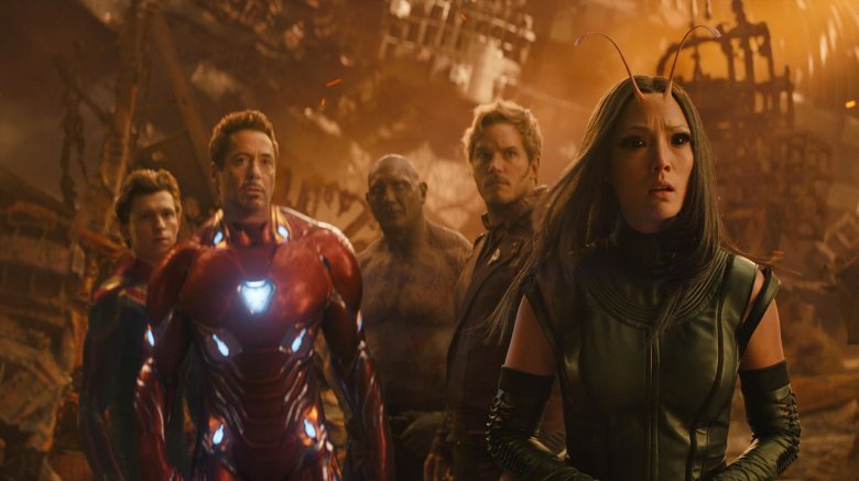 Scene from Avengers: Infinity War