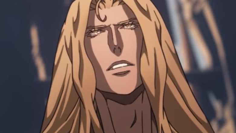 Alucard looking up