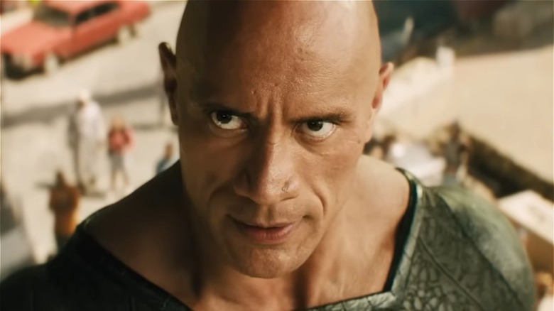 Dwayne Johnson as Black Adam in Black Adam