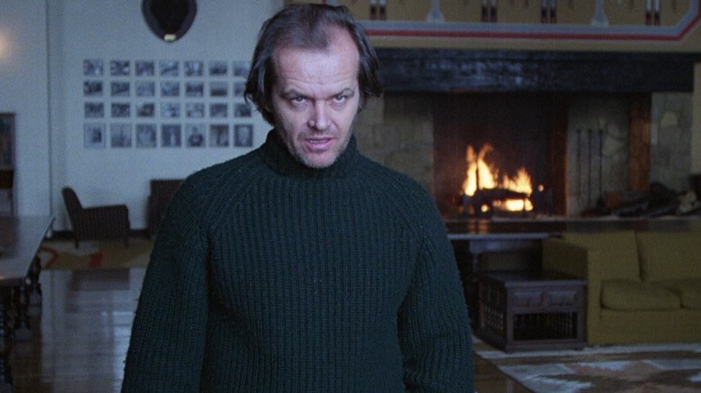 Jack Torrance glaring forward