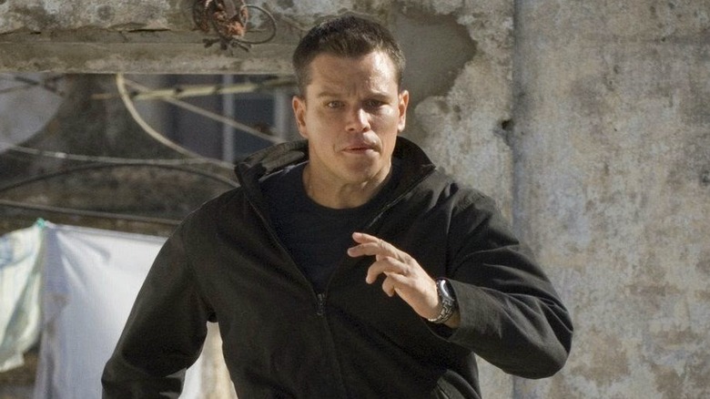 Jason Bourne sprinting