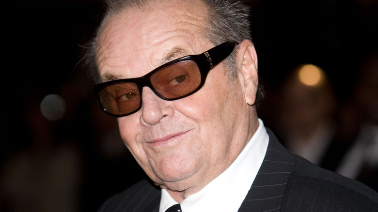 Jack Nicholson smiling