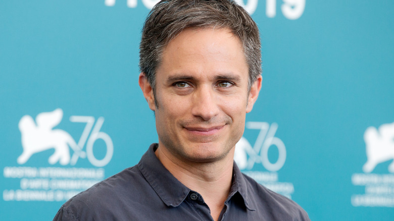 Gael Garcia Bernal smiling