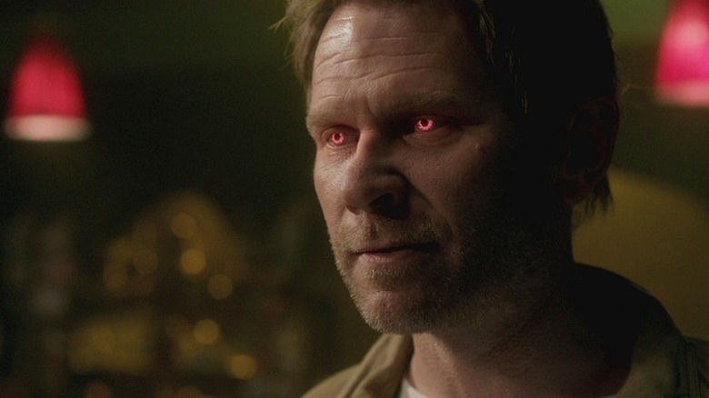 Mark Pellegrino Lucifer red glowing eyes