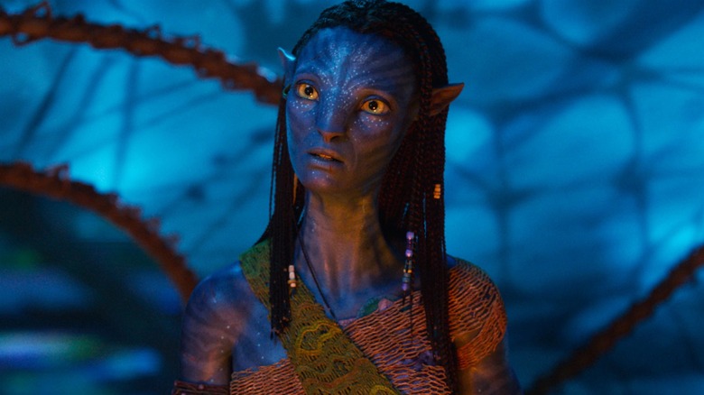 Neytiri looking confused in Avatar: Fire and Ash (2025)