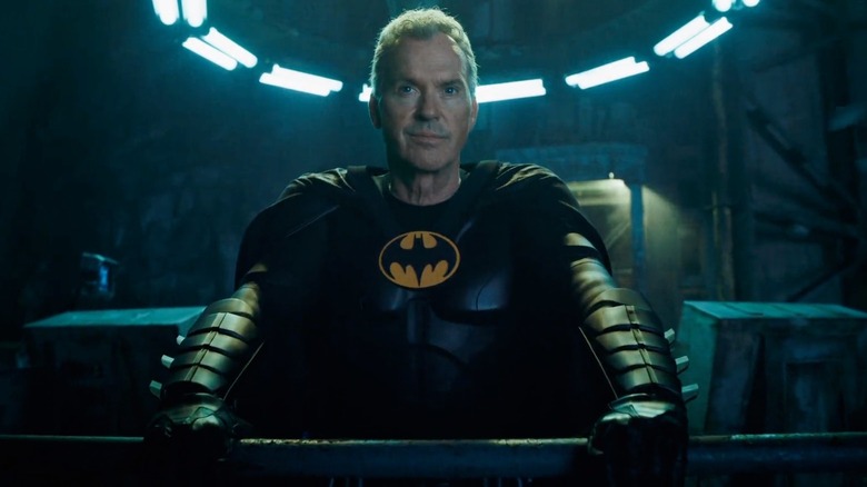 Michael Keaton's Batman in The Flash
