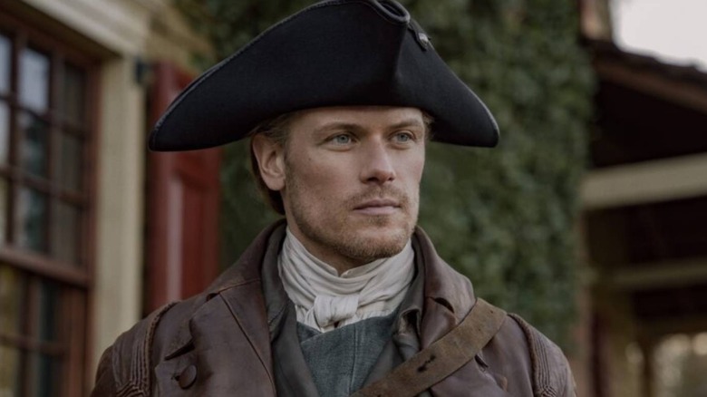 Jamie Fraser in a hat