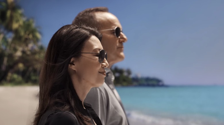 Ming-Na Wen and Clark Gregg Agents of SHIELD