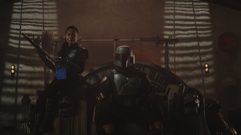 Ming-Na Wen and Temuera Morrison The Mandalorian