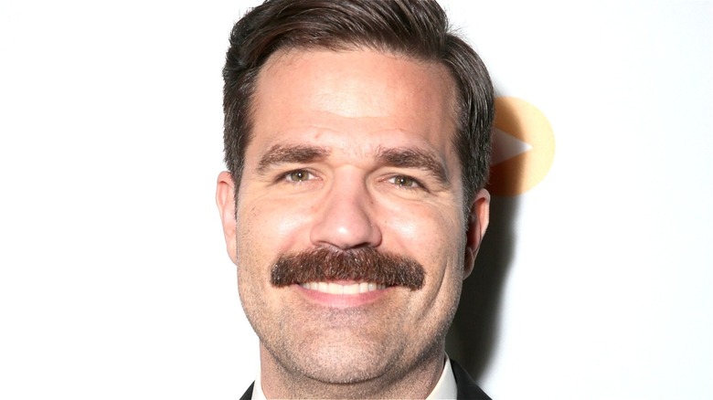 Rob Delaney smiling