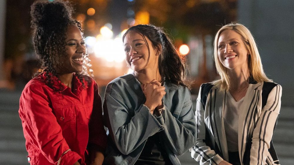 DeWanda Wise, Gina Rodriguez, and Brittany Snow in Someone Great
