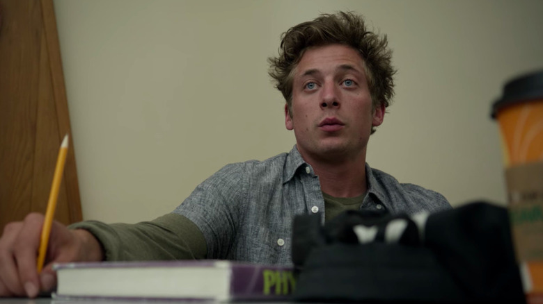 Lip Gallagher looks bored