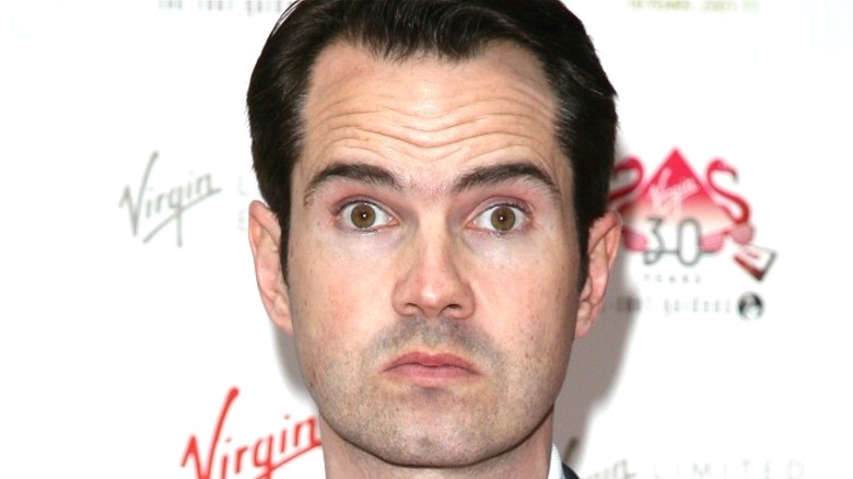 Jimmy Carr looks shocked