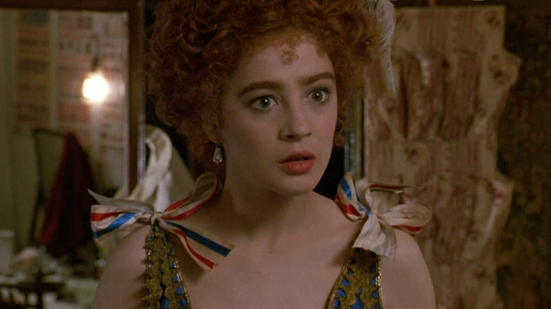 Hetty Kelly staring in confusion