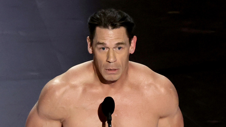 John Cena naked on stage