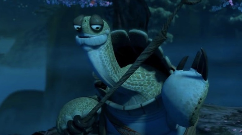 oogway swimming