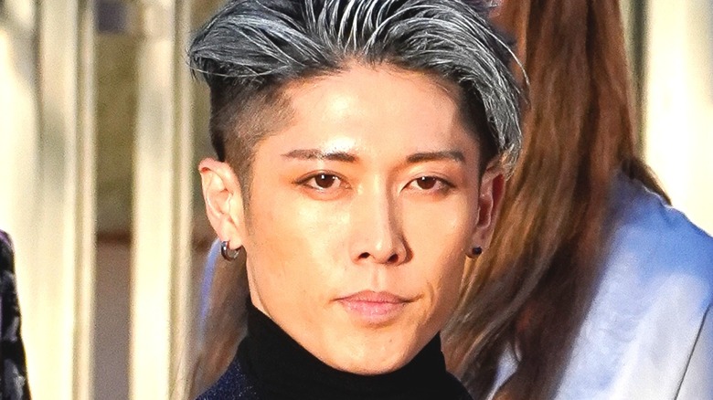 Miyavi looking serious